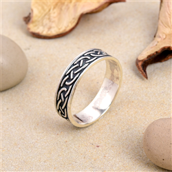 Celtic Knot Silver Ring