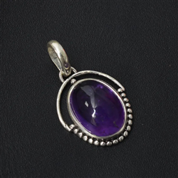 Handmade Amethyst Pendant