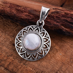 Boho Moonstone Pendant