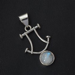 Rainbow Moonstone Pendant